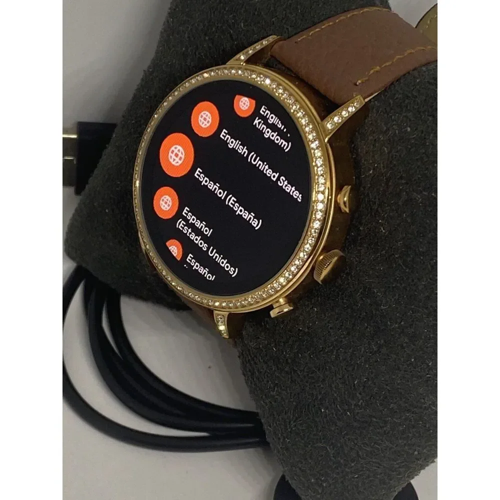 Fossil Gen 4 Authentic Digital Dial Smart Watch Custom Band FTW6011 AB602